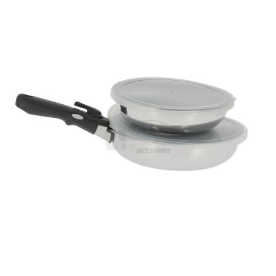 Lot de 2 poêles